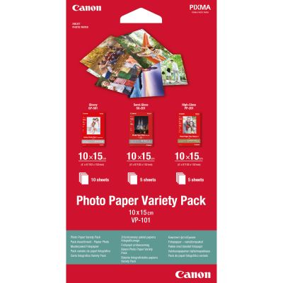 Canon VP-101 Photo Paper Variety Pack 4x6??? - 20 Sheets