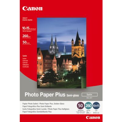 Canon SG-201 Semi-Gloss Photo Paper Plus 4x6