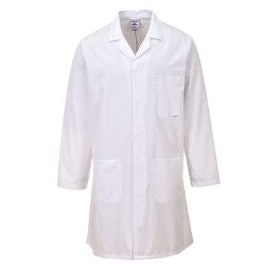2852 Lab Coat White M Regular