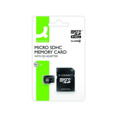Q-CONNECT MICROSD CARD 32GB CLASS 10