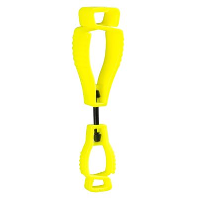 A002 Metal Free Glove Clip (Pk40) Yellow  