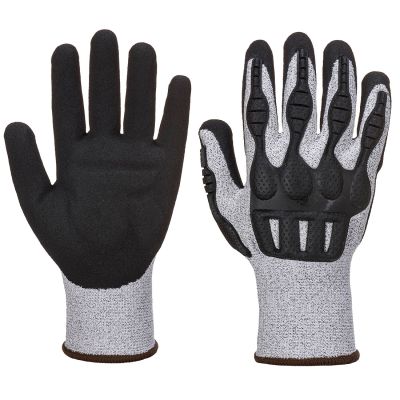 A723 TPV Impact Cut Glove Grey/Black XL 