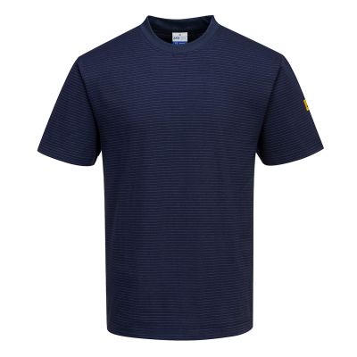 AS20 Anti-Static ESD T-Shirt Navy XL Regular