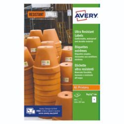 AVERY UL RES LABELS 210X297MM PK20