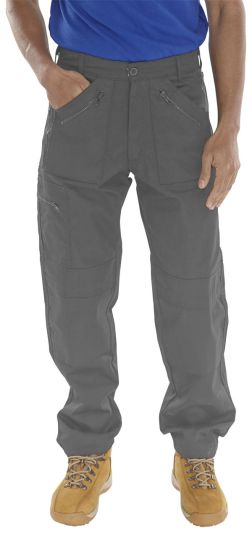 ACTION WORK TROUSERS GREY 30T