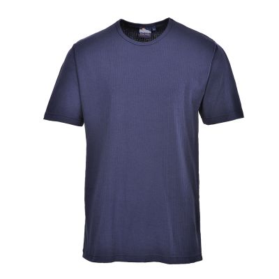 B120 Thermal T-Shirt Short Sleeve Navy M Regular