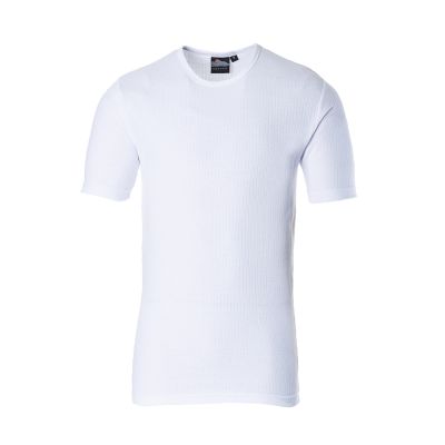 B120 Thermal T-Shirt Short Sleeve White L Regular