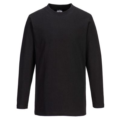 B196 Long Sleeve T-Shirt Black L Regular