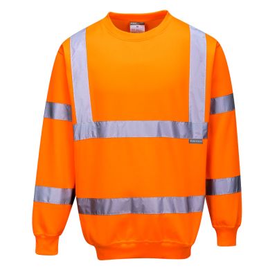 B303 Hi-Vis Sweatshirt Orange 4XL Regular