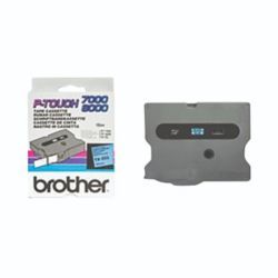 BROTHER 24MM BLACK/BLUE TAPE TX551