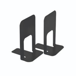 METAL LARGE DELUXE BOOKENDS BLACK