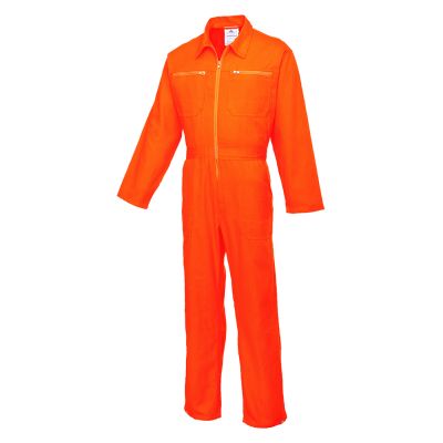 C811 Cotton Boilersuit Orange XL Regular