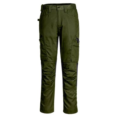 CD881 WX2 Eco Stretch Trade Trousers Olive Green 32 Regular