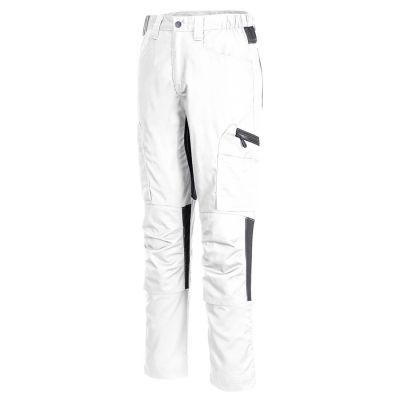 CD881 WX2 Eco Stretch Trade Trousers White 30 Regular