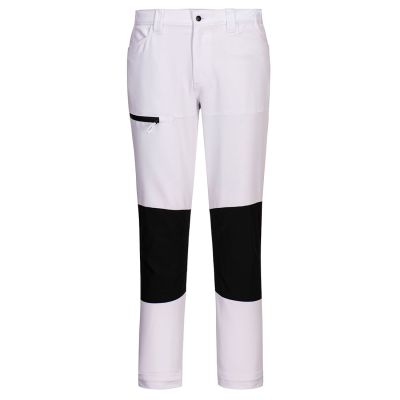 CD886 WX2 Eco Active Stretch Work Trousers White 28 Regular