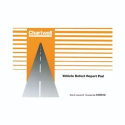 CHARTWELL VEHICLE DEFECT REPORT PAD