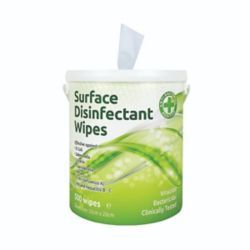 2WORK DISINFECTANT 500 WIPES TUB