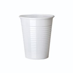 MYCAFE PLASTIC CUPS WHITE 7OZ PK1000