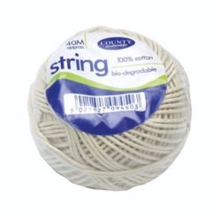 COUNTY STRING BALL MED COTTON 40M