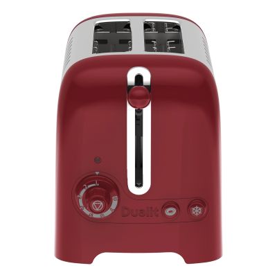 Dualit Lite 1.5L Kettle With 2 Slice Toaster Red          