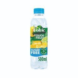 VOLVIC TOUCH OF FRUIT LEMON AND LIME