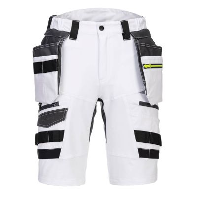 DX444 DX4 Detachable Holster Pocket Shorts White 30 Regular