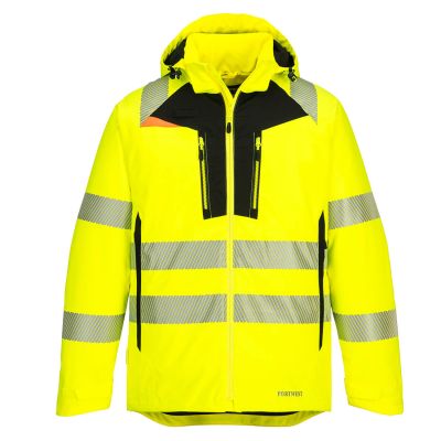 DX461 DX4 Hi-Vis Winter Jacket Yellow/Black L Regular