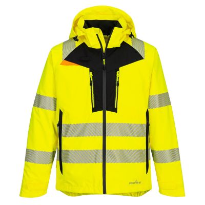DX462 DX4 Hi-Vis Rain Jacket  Yellow 4XL Regular