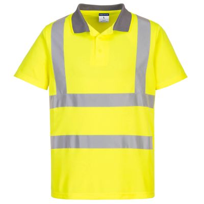 EC10 Eco Hi-Vis Polo Shirt S/S (6 Pack)  Yellow 4XL Regular