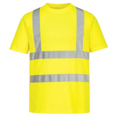 EC12 Eco Hi-Vis T-Shirt S/S (6 Pack)  Yellow S Regular