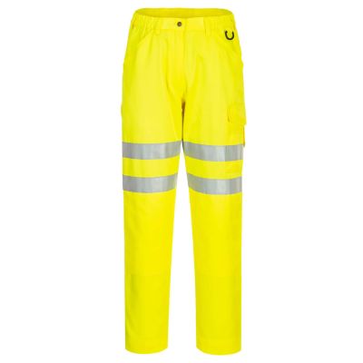 EC40 Eco Hi-Vis Work Trousers Yellow 28 Regular