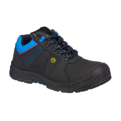 FD27 Portwest Compositelite Protector Safety Shoe S3 ESD HRO Black/Blue 40 Regular