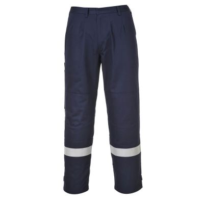 FR26 Bizflame Work Trousers Navy Tall L Tall