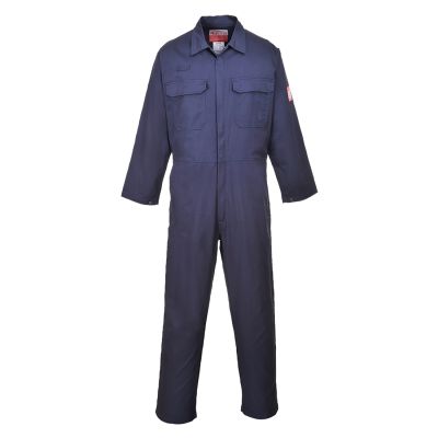 FR38 Bizflame Work Coverall Navy L Regular