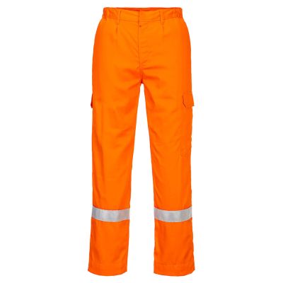 FR412 FR Lightweight Anti-Static Trousers Orange L Regular