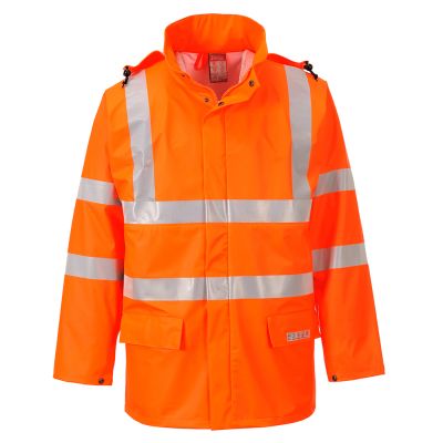 FR41 Sealtex Flame Hi-Vis Jacket Orange L Regular