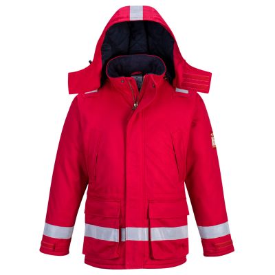 FR59 FR Anti-Static Winter Jacket Red M Regular