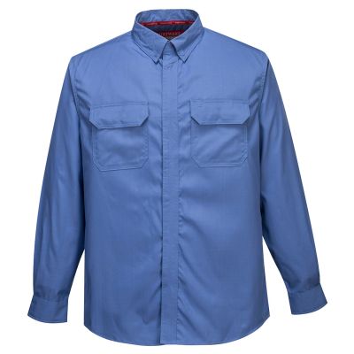 FR69 Bizflame Work Shirt Blue L Regular