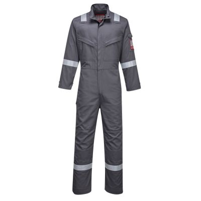 FR93 Bizflame Industry Coverall Grey XL Regular