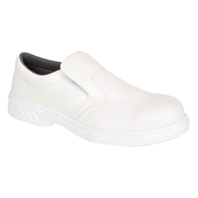 FW58 Occupational Slip On Shoe O2 White 34 Regular