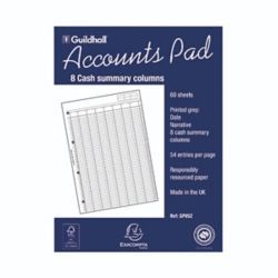 GUILDHALL ACC PAD SUMMARY A4 GP8S