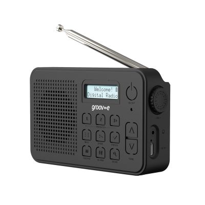 Groov-e Madrid Rechargeable Dab/Fm Radio With Bluetooth    