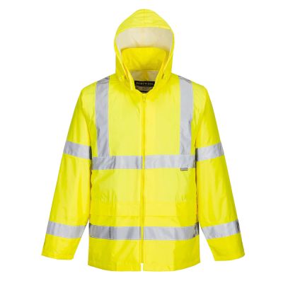 H440 Hi-Vis Rain Jacket Yellow 4XL Regular