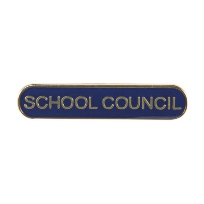 SCHOOL COUNCIL BAR BADGE- NAVY BLUE
