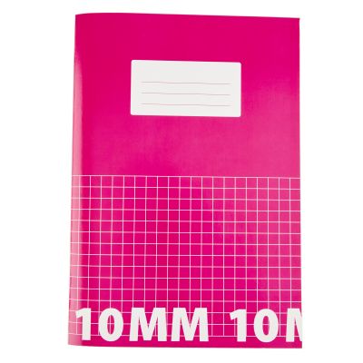 CMATES A4 GLOSSY EX BOOK PINK 10MM SQ