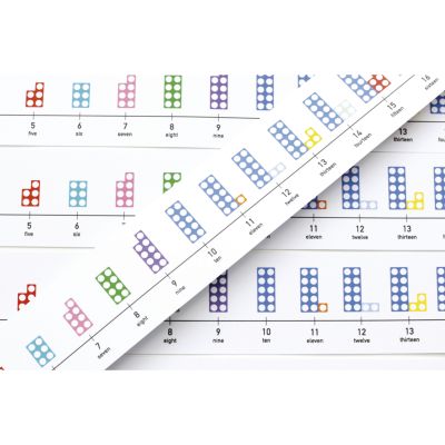 NUMICON TABLE TOP NUMBER LINES PACK OF 5