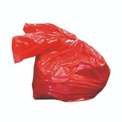 LAUNDRY SOLUBLE STRIP BAGS RED 50LTR