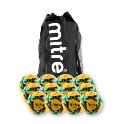 MITRE IMPEL MAX FOOTBALL - YELLOW - PACK