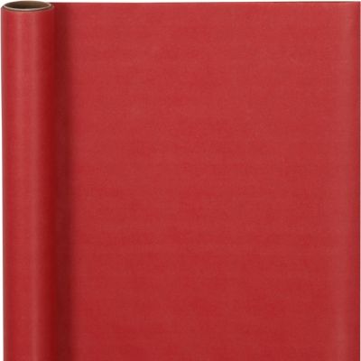 CHRISTMAS WRAPPING PAPER - 5M - RED