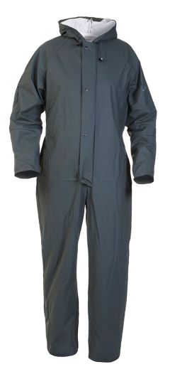 SALESBURY HYDROSOFT WATERPROOF COVERALL OLIVE LARGE
